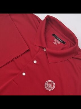 Greg Norman Mens Golf Polo Shirt with Olympia Fields County Club Insignia XL